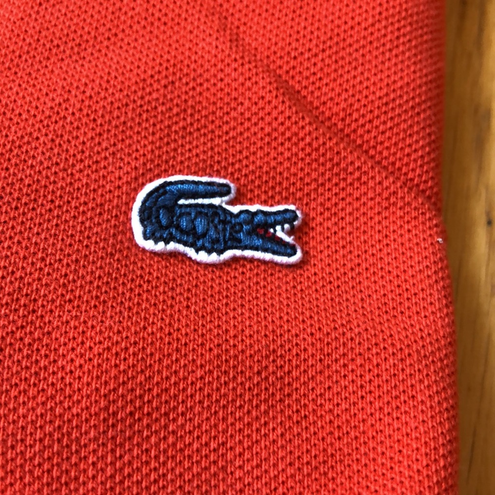 Boys Lacoste for J Crew polo shirt